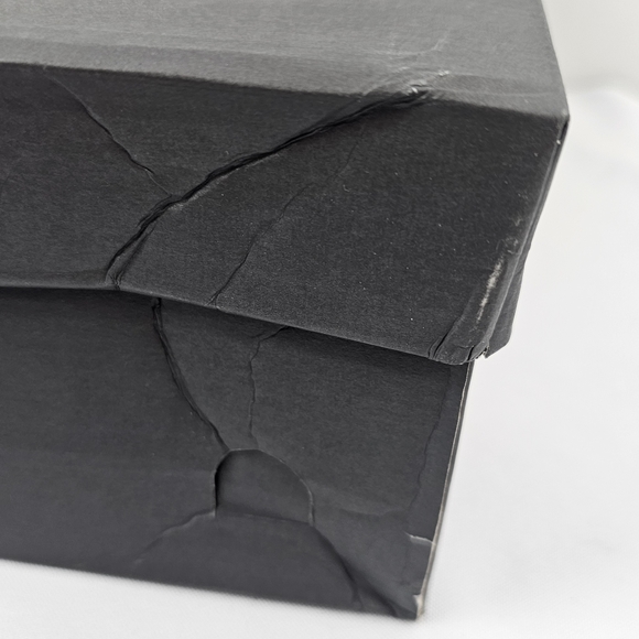 NIB ECCO Sculptured 75 Heel Black Slip-On Leather Almond Toe Pump US 10/10.5 - Picture 2 of 11